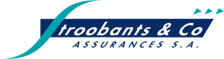 Logo société assurance stroobants